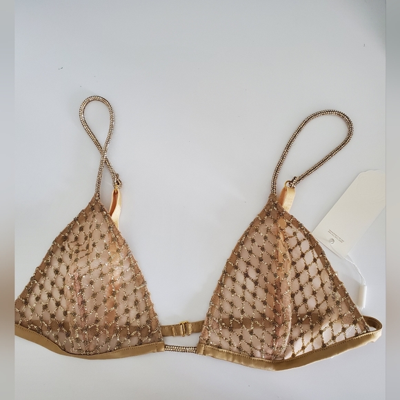 For Love and Lemons Glitter Bralette BNWT (M) - Picture 5 of 10